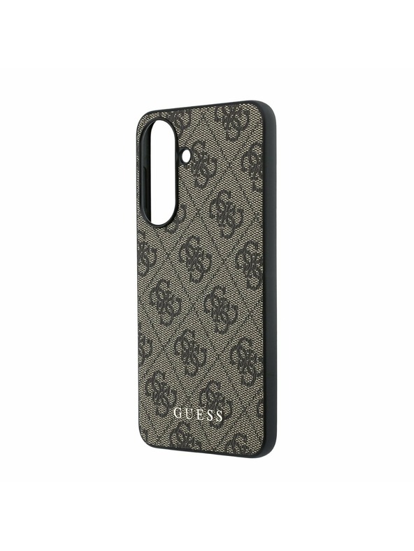 Guess Guess PU 4G Metal Classic Logo Stražnji Poklopac za Samsung Galaxy A57 Brown