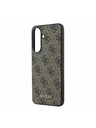 Guess Guess PU 4G Metal Classic Logo Stražnji Poklopac za Samsung Galaxy A57 Brown