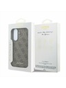 Guess Guess PU 4G Metal Classic Logo Stražnji Poklopac za Samsung Galaxy A57 Brown