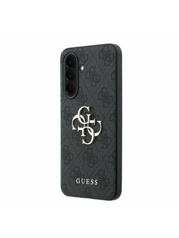 Guess Guess PU 4G Metal Logo Stražnji Poklopac za Samsung Galaxy A37 Grey