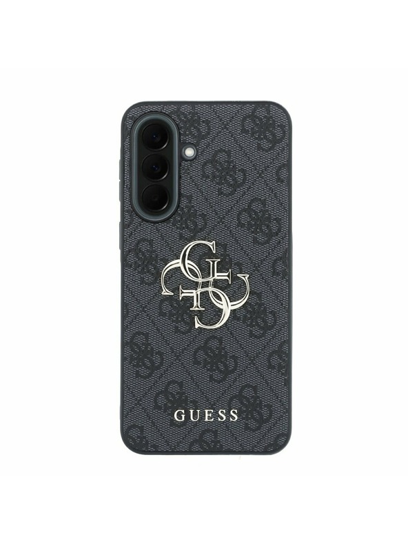 Guess Guess PU 4G Metal Logo Stražnji Poklopac za Samsung Galaxy A37 Grey
