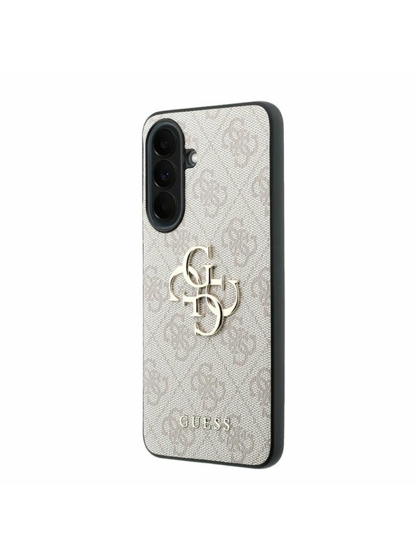 Guess Guess PU 4G Metal Logo Stražnji Poklopac za Samsung Galaxy A37 Pink