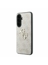 Guess Guess PU 4G Metal Logo Stražnji Poklopac za Samsung Galaxy A37 Pink