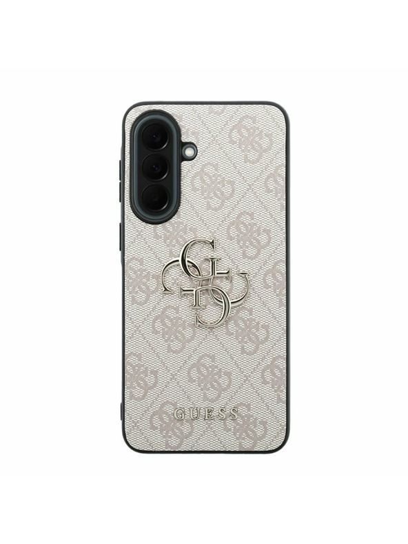 Guess Guess PU 4G Metal Logo Stražnji Poklopac za Samsung Galaxy A37 Pink