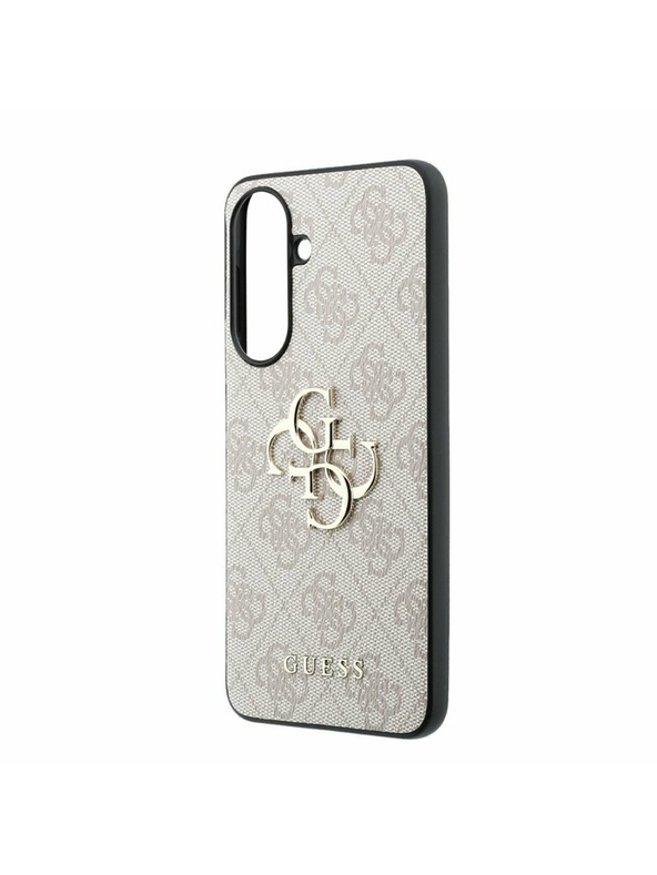 Guess Guess PU 4G Metal Logo Stražnji Poklopac za Samsung Galaxy A37 Pink