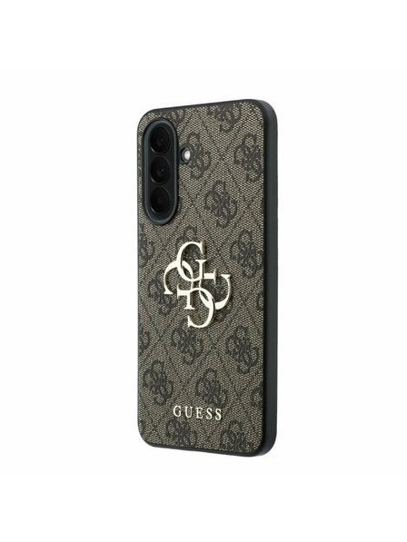 Guess Guess PU 4G Metal Logo Stražnji Poklopac za Samsung Galaxy A37 Brown