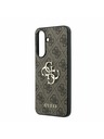Guess Guess PU 4G Metal Logo Stražnji Poklopac za Samsung Galaxy A37 Brown