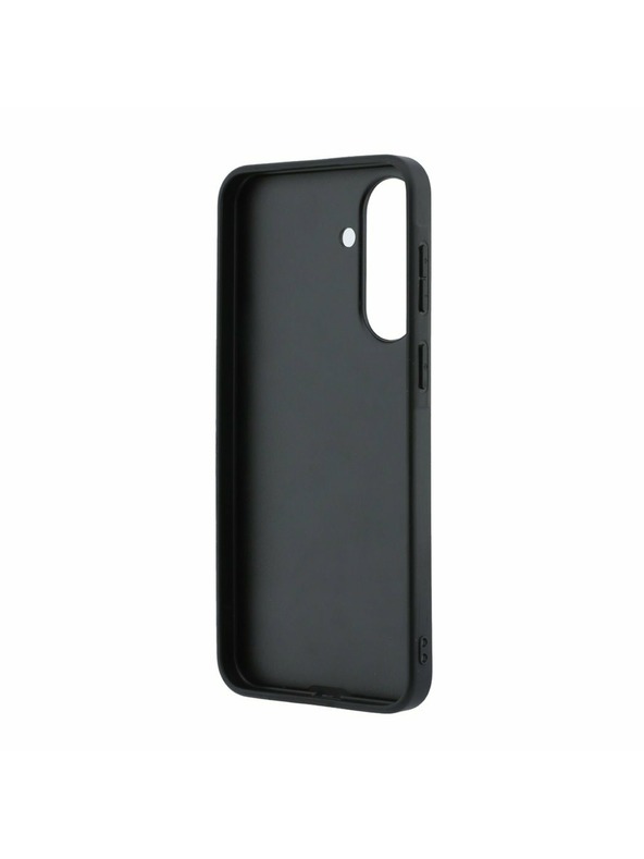 Karl Lagerfeld Karl Lagerfeld Liquid Silicone Metal Karl and Choupette Stražnji Poklopac za Samsung Galaxy A37 Black