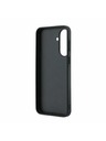 Karl Lagerfeld Karl Lagerfeld Liquid Silicone Metal Karl and Choupette Stražnji Poklopac za Samsung Galaxy A37 Black