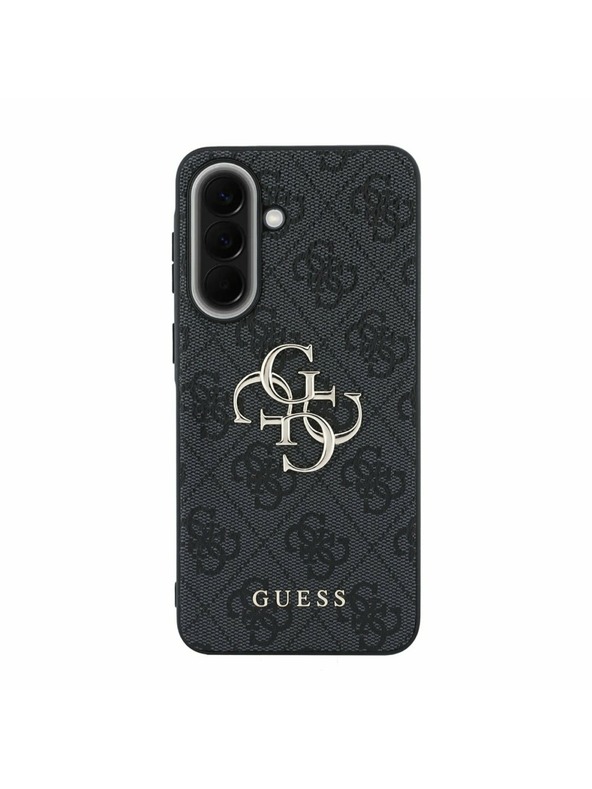 Guess Guess PU 4G Metal Logo Stražnji Poklopac za Samsung Galaxy A57 Grey