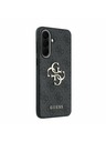 Guess Guess PU 4G Metal Logo Stražnji Poklopac za Samsung Galaxy A57 Grey