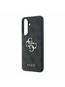 Guess Guess PU 4G Metal Logo Stražnji Poklopac za Samsung Galaxy A57 Grey