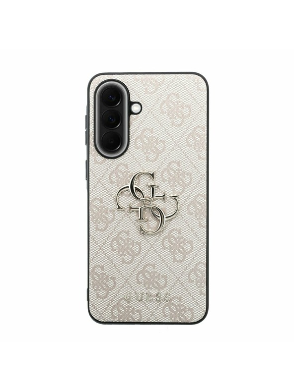 Guess Guess PU 4G Metal Logo Stražnji Poklopac za Samsung Galaxy A57 Pink