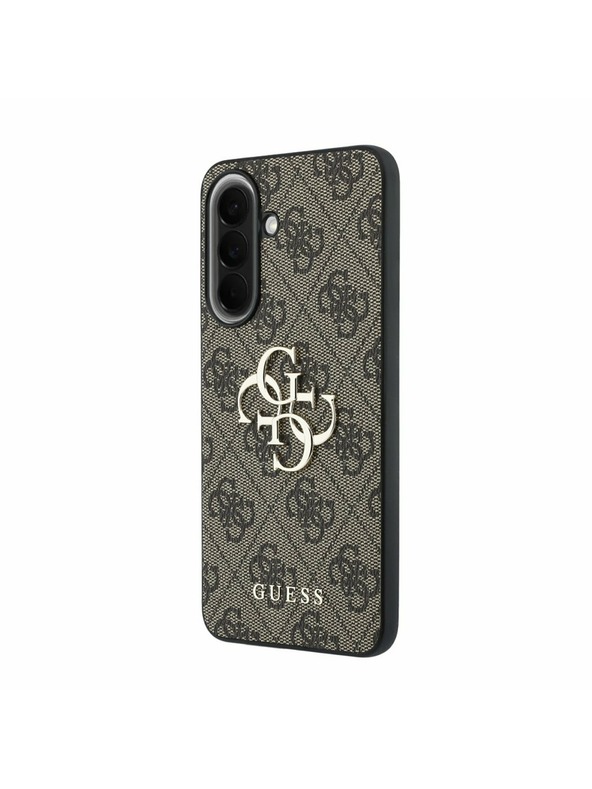 Guess Guess PU 4G Metal Logo Stražnji Poklopac za Samsung Galaxy A57 Brown