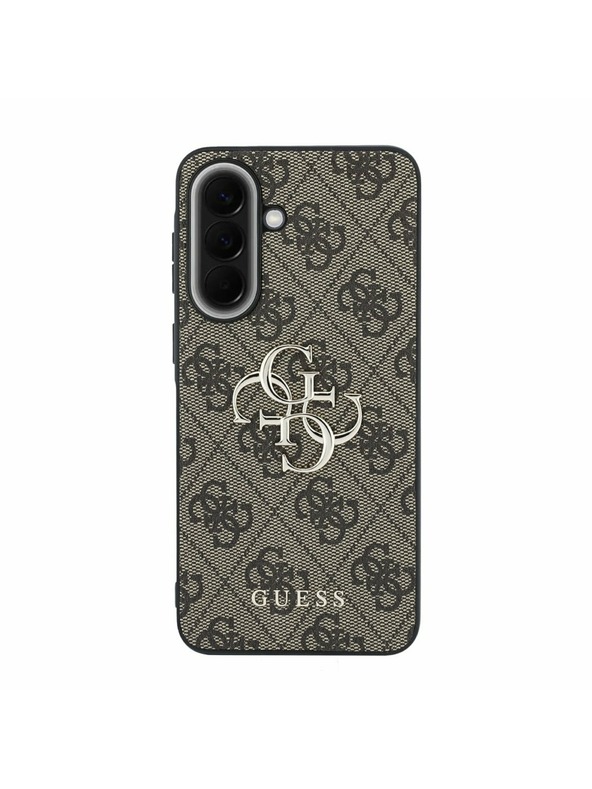 Guess Guess PU 4G Metal Logo Stražnji Poklopac za Samsung Galaxy A57 Brown