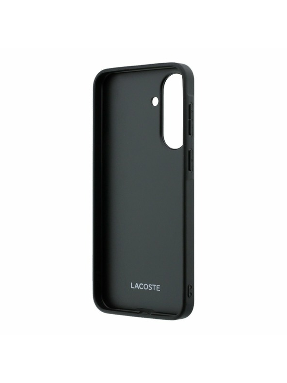 Lacoste Lacoste Iconic Petit Pique Woven Logo MagSafe Stražnji Poklopac za Samsung Galaxy A37 Black