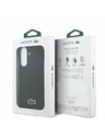 Lacoste Lacoste Iconic Petit Pique Woven Logo MagSafe Stražnji Poklopac za Samsung Galaxy A37 Black