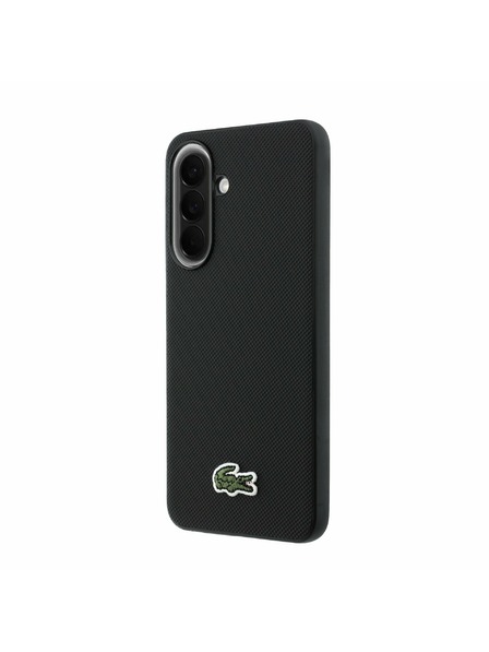 Lacoste Lacoste Iconic Petit Pique Woven Logo MagSafe Stražnji Poklopac za Samsung Galaxy A57 Black