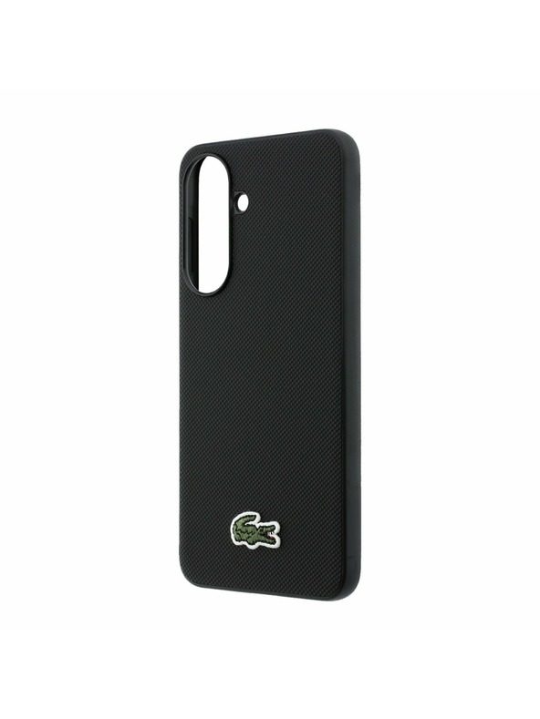 Lacoste Lacoste Iconic Petit Pique Woven Logo MagSafe Stražnji Poklopac za Samsung Galaxy A57 Black