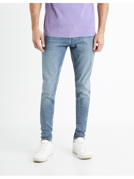 Celio Celio Foskinny svijetloplave muške uske traperice1