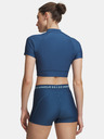Under Armour Ženska majica Under Armour HeatGear Crop Mock SS