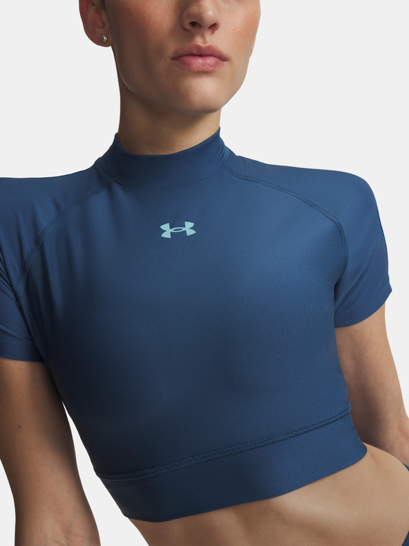 Under Armour Ženska majica Under Armour HeatGear Crop Mock SS
