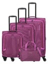 Travelite Set putnih kofora Travelite Corsiica S,M,L,BB Ružičasta