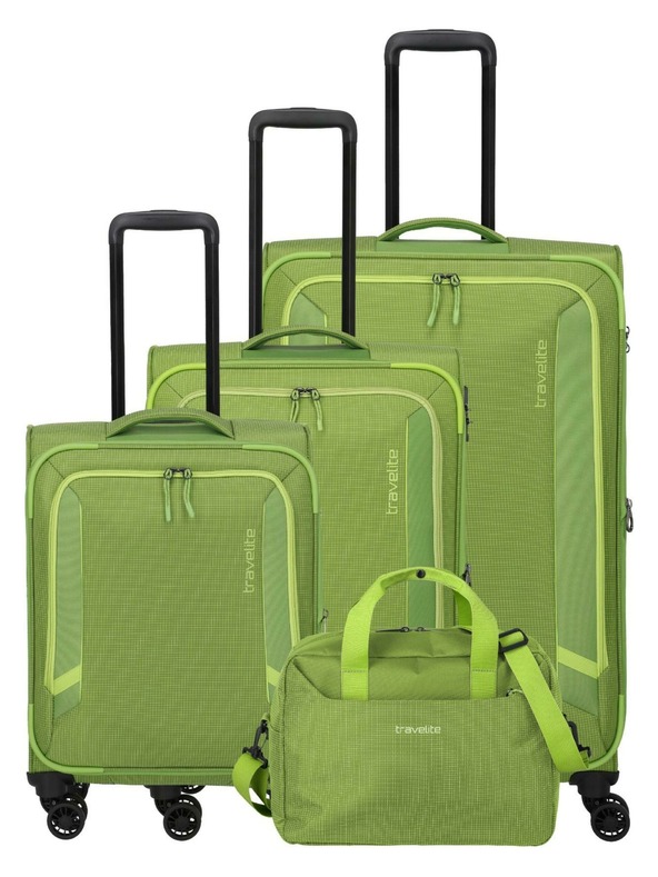 Travelite Set putnih kofora Travelite Corsiica S,M,L,BB Svježa Zelena
