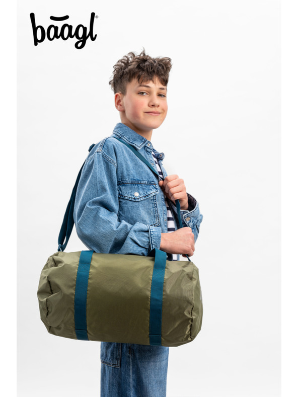BAAGL  BAAGL Sklopiva sportska torba Hoop Olive GRS