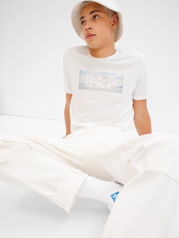 GAP Majica s logom Gap GAP