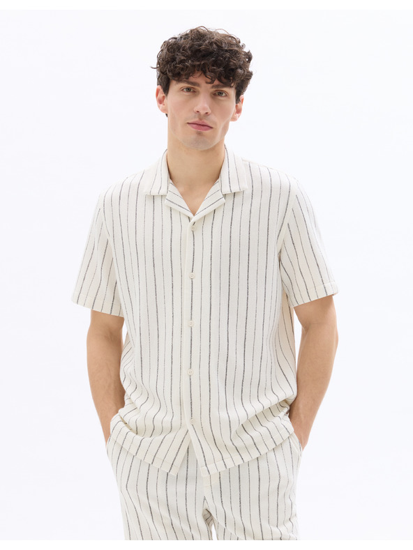 Celio Košulja Nastripe7 s kratkim rukavom