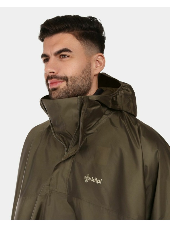 Kilpi Unisex pončo vodootporna jakna Kilpi RAIT-U Khaki