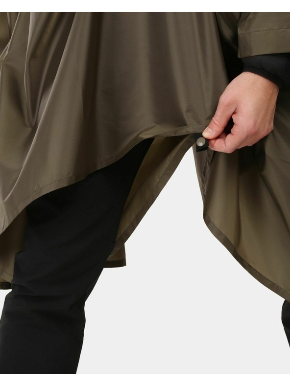 Kilpi Unisex pončo vodootporna jakna Kilpi RAIT-U Khaki