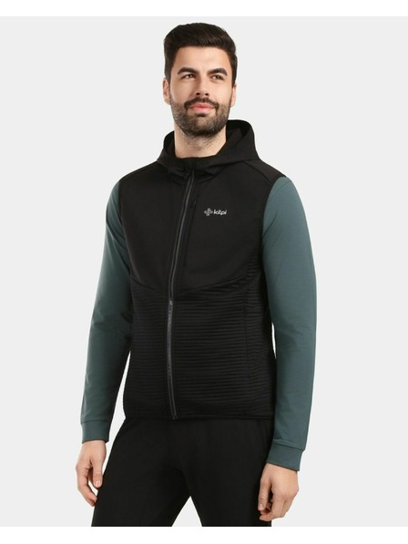 Kilpi Muški hibridni outdoor prsluk Kilpi ENIA-M Crna