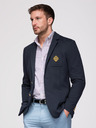 Ombre Clothing Mornarska OM-BLZB-0166 - mornarsko plava Ombre Clothing