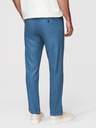 Ombre Clothing Muške hlače chino od lnene smjese - plava denim V5 P1522 Ombre Clothing