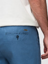 Ombre Clothing Muške hlače chino od lnene smjese - plava denim V5 P1522 Ombre Clothing