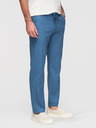 Ombre Clothing Muške hlače chino od lnene smjese - plava denim V5 P1522 Ombre Clothing