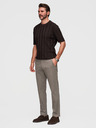 Ombre Clothing Muške chino hlače REGULAR FIT s finom strukturom - sive V1 P1518 Ombre Clothing