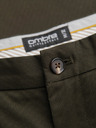 Ombre Clothing Muške chino hlače REGULAR FIT s finom strukturom - tamno zelene V4 P1518 Ombre Clothing