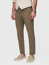 Ombre Clothing Muške chino hlače po mjeri - maslinasto zelene V3 O1523 Ombre Clothing