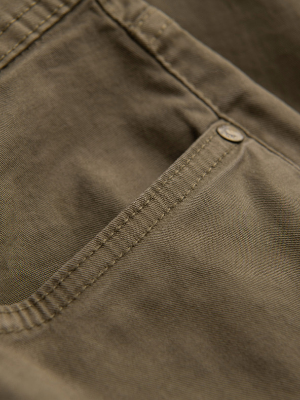Ombre Clothing Muške chino hlače po mjeri - maslinasto zelene V3 O1523 Ombre Clothing