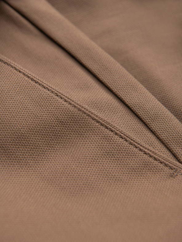Ombre Clothing Muške chino hlače SLIM FIT - svjetlosno smeđe V2 P1524 Ombre Clothing