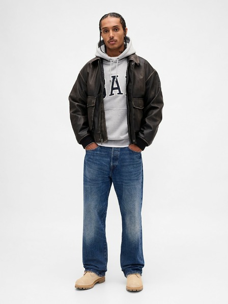 GAP Oversize dukserica s logom Extra Heavyweight Unisex GAP