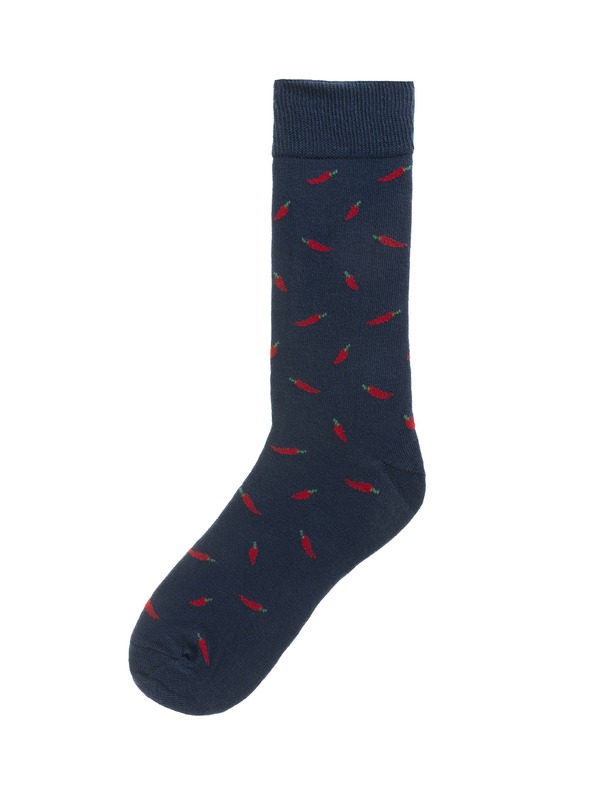 Funky Steps Funky Steps muske carape s motivom chilli paprike FSC183