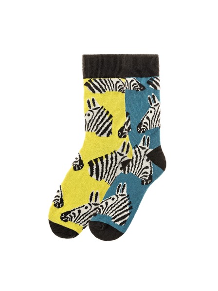 Funky Steps Funky Steps set muskih carapa s motivom zebre FSC200