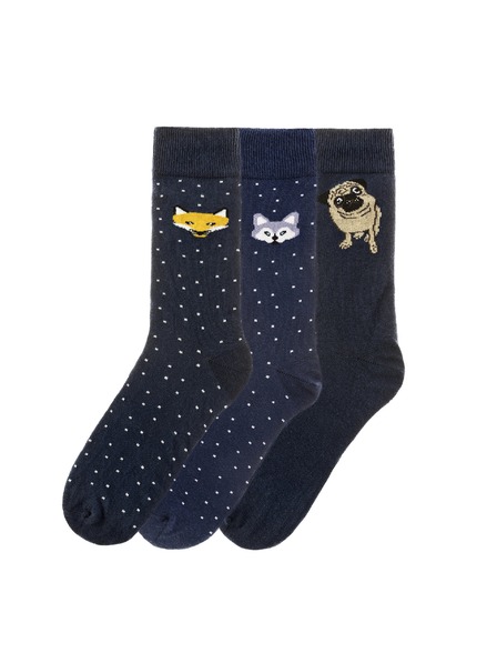 Funky Steps Funky Steps set muskih carapa s motivom zivotinje FSC236