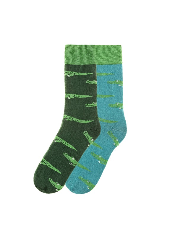Funky Steps Funky Steps set muskih carapa s motivom krokodili FSC226