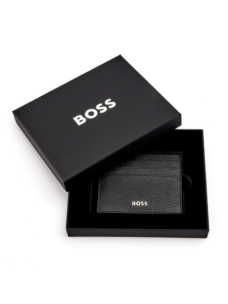 Hugo Boss Crna kozna futrola za kartice Hugo Boss Classic HLC416A