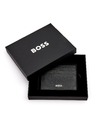 Hugo Boss Crna kozna futrola za kartice Hugo Boss Classic HLC416A